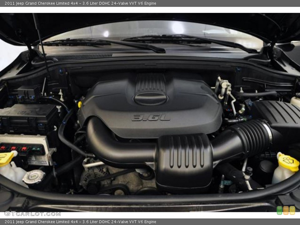 3.6 Liter DOHC 24-Valve VVT V6 Engine for the 2011 Jeep Grand Cherokee #58279637