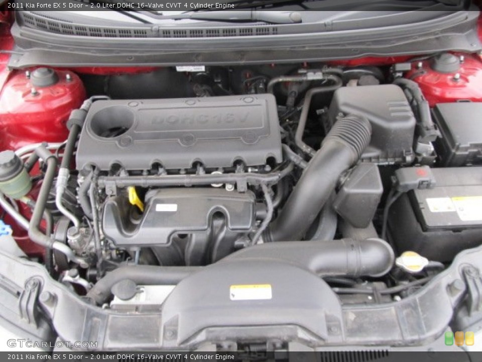 2.0 Liter DOHC 16-Valve CVVT 4 Cylinder Engine for the 2011 Kia Forte #58287875