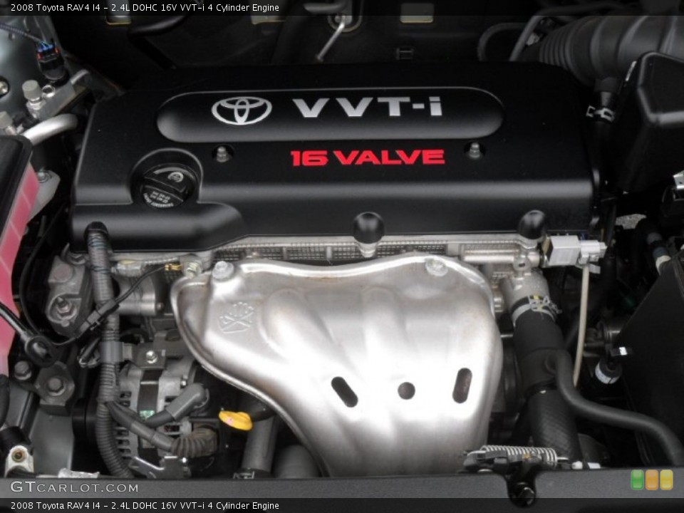 2.4L DOHC 16V VVT-i 4 Cylinder Engine for the 2008 Toyota RAV4 #58289367