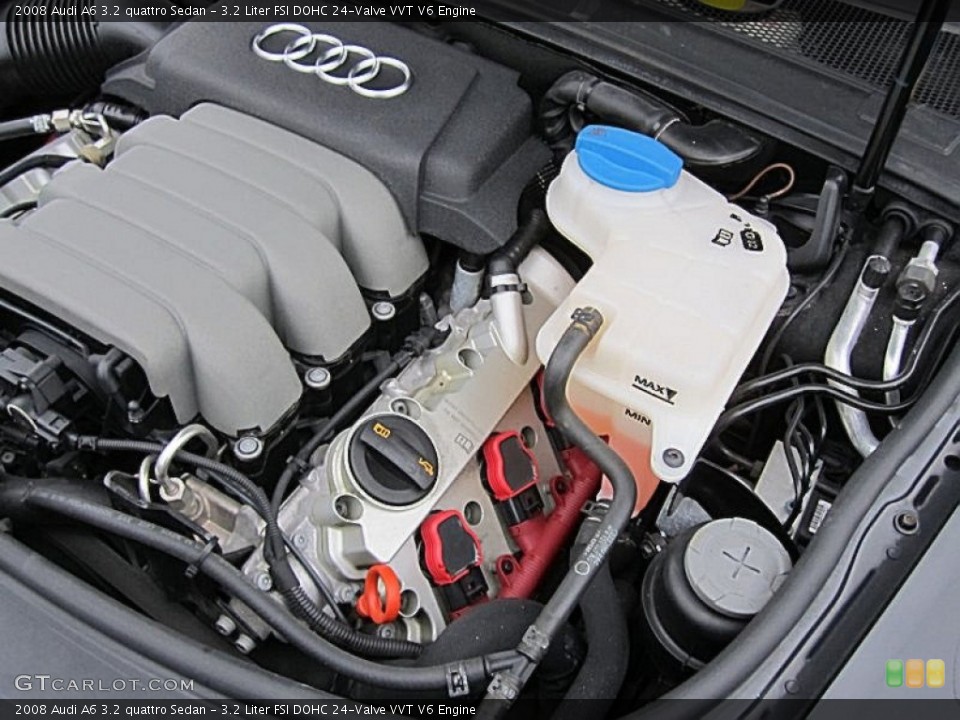 3.2 Liter FSI DOHC 24-Valve VVT V6 Engine for the 2008 Audi A6 #58295978