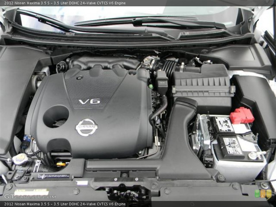 3.5 Liter DOHC 24-Valve CVTCS V6 Engine for the 2012 Nissan Maxima #58297574