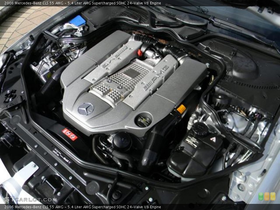 5.4 Liter AMG Supercharged SOHC 24-Valve V8 Engine for the 2006 Mercedes-Benz CLS #58300151