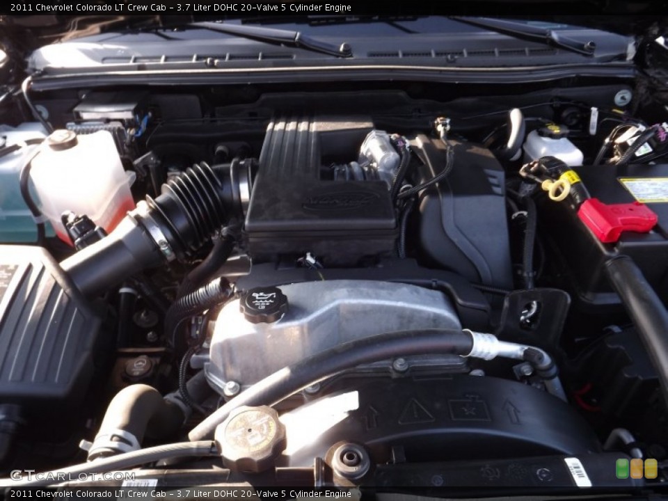 3.7 Liter DOHC 20-Valve 5 Cylinder Engine for the 2011 Chevrolet Colorado #58305200