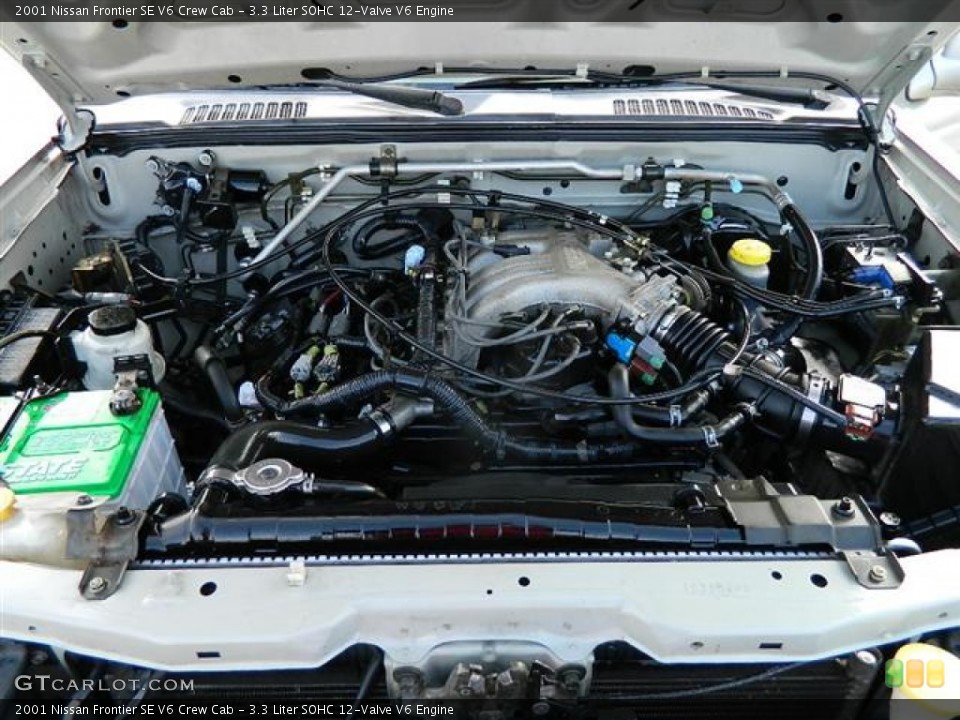 3.3 Liter SOHC 12-Valve V6 Engine for the 2001 Nissan Frontier #58310295