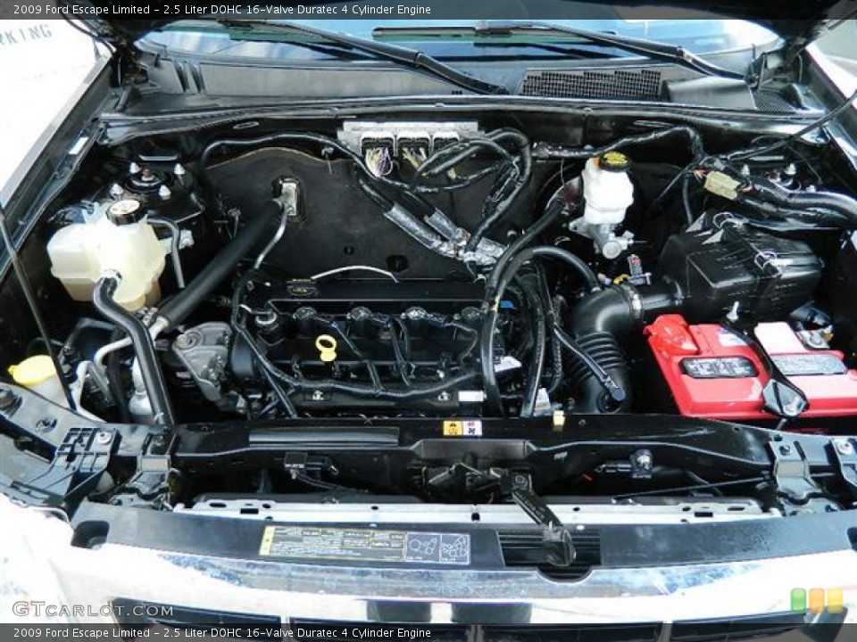 2.5 Liter DOHC 16-Valve Duratec 4 Cylinder Engine for the 2009 Ford Escape #58311663