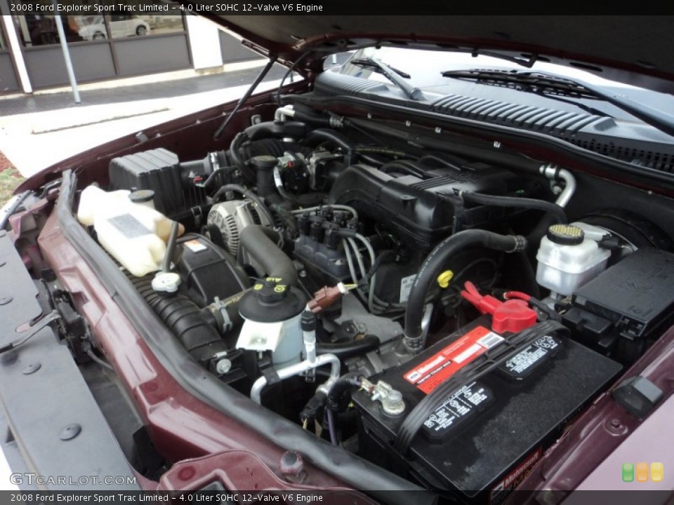 4.0 Liter SOHC 12-Valve V6 Engine for the 2008 Ford Explorer Sport Trac #58318086