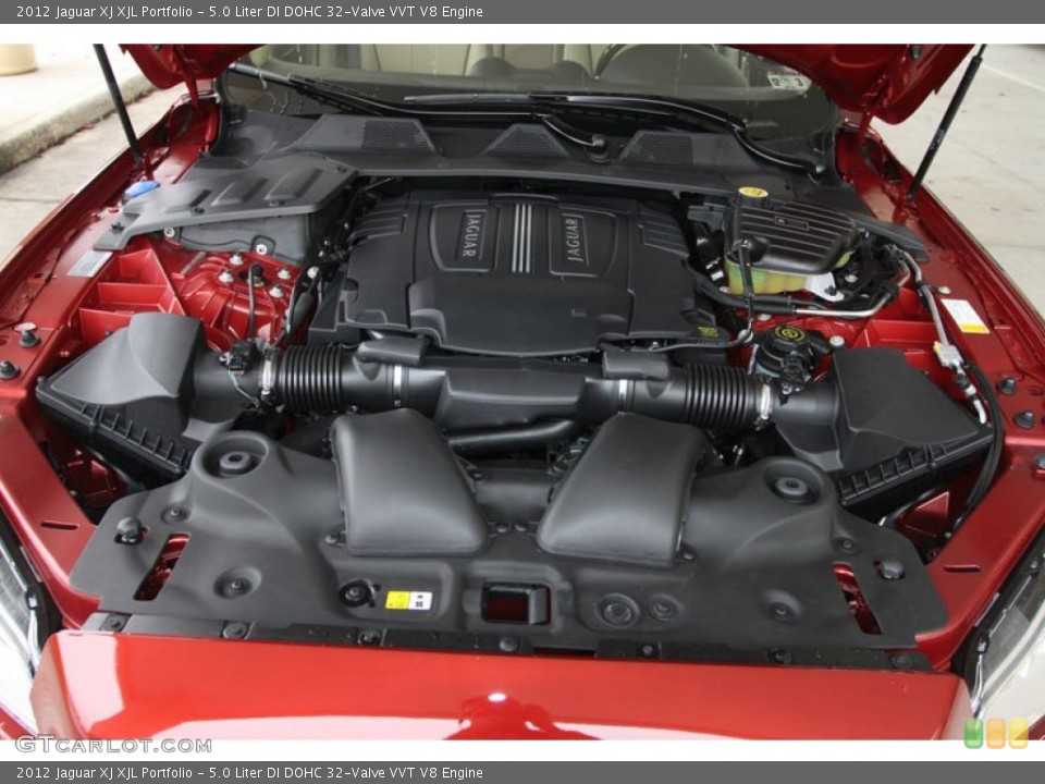 5.0 Liter DI DOHC 32-Valve VVT V8 Engine for the 2012 Jaguar XJ #58330772