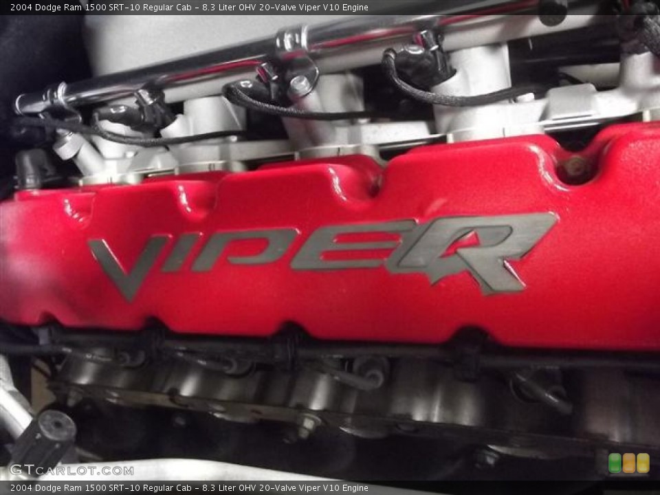 8.3 Liter OHV 20-Valve Viper V10 Engine for the 2004 Dodge Ram 1500 #58335821