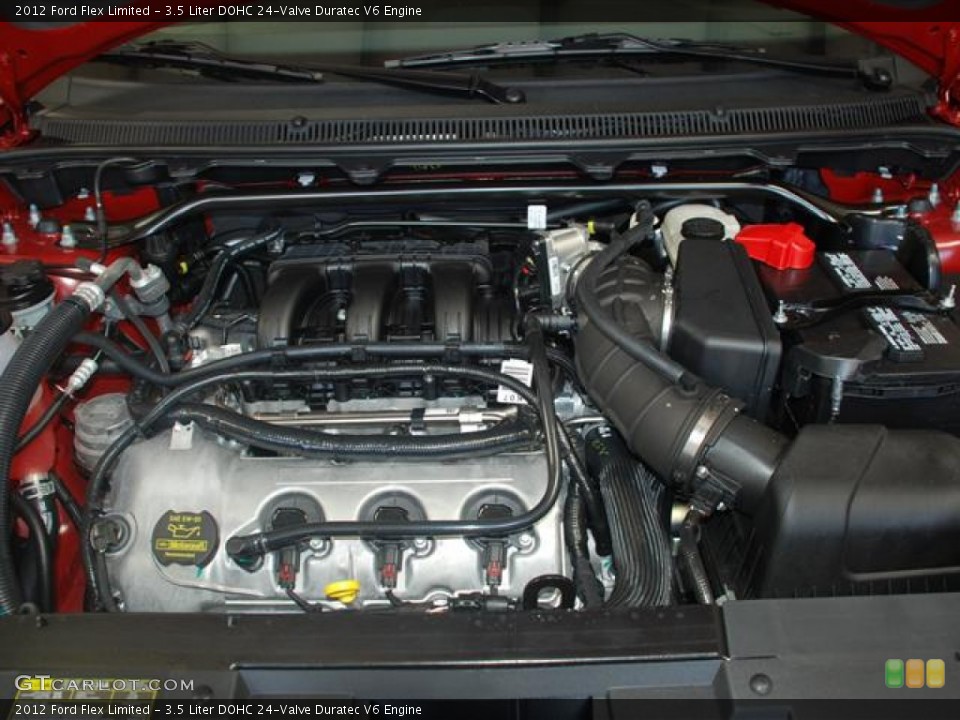 3.5 Liter DOHC 24-Valve Duratec V6 Engine for the 2012 Ford Flex #58342498