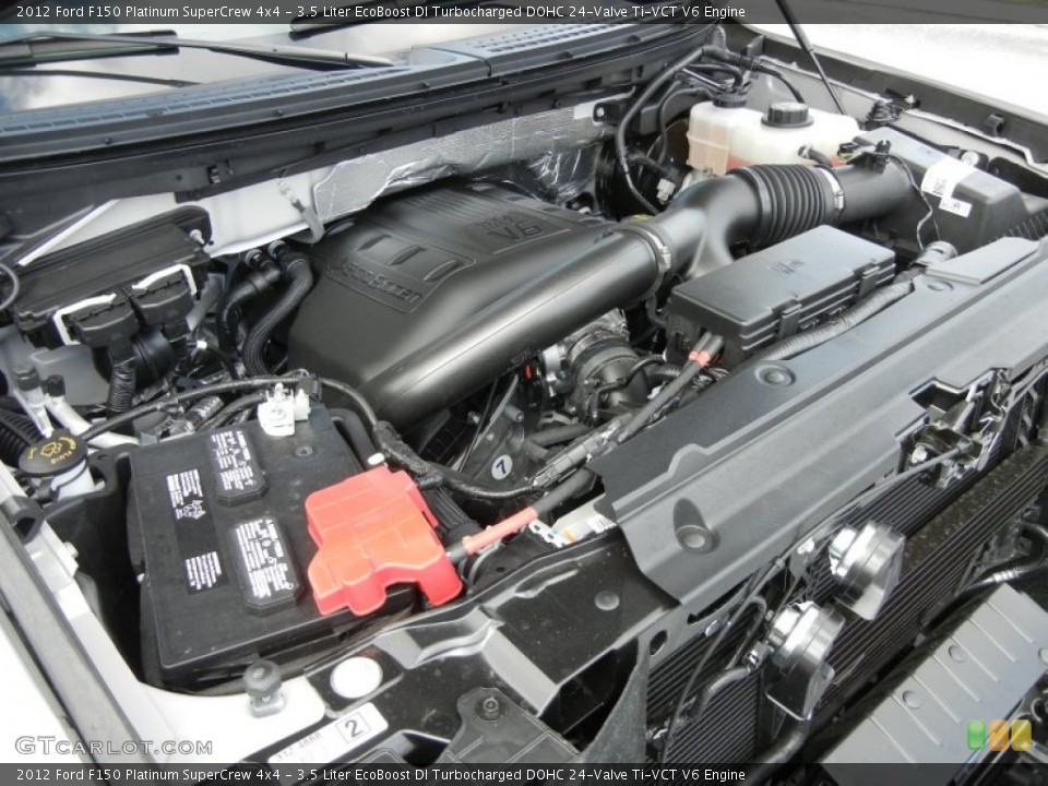 3.5 Liter EcoBoost DI Turbocharged DOHC 24-Valve Ti-VCT V6 Engine for the 2012 Ford F150 #58363318