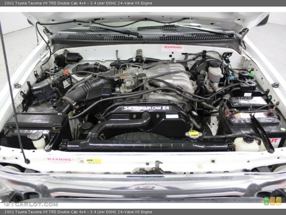 3.4 Liter DOHC 24-Valve V6 Engine for the 2001 Toyota Tacoma #58370898