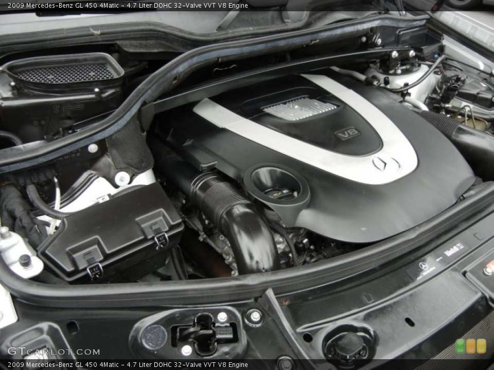 4.7 Liter DOHC 32-Valve VVT V8 Engine for the 2009 Mercedes-Benz GL #58374066