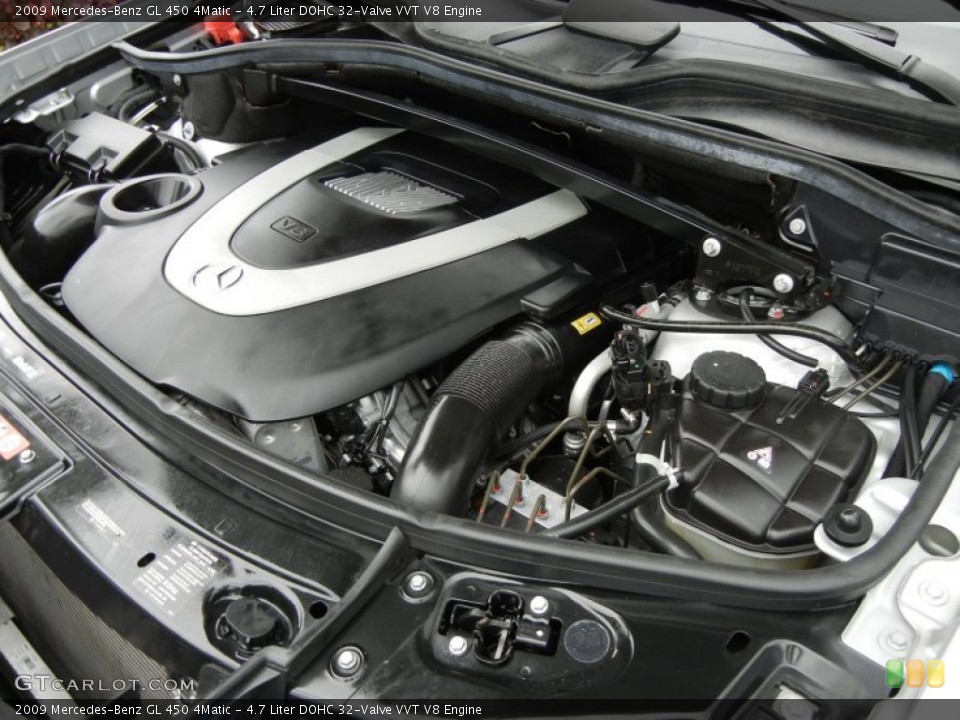 4.7 Liter DOHC 32-Valve VVT V8 Engine for the 2009 Mercedes-Benz GL #58374075
