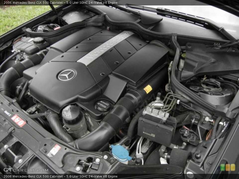 5.0 Liter SOHC 24-Valve V8 Engine for the 2006 Mercedes-Benz CLK #58374843