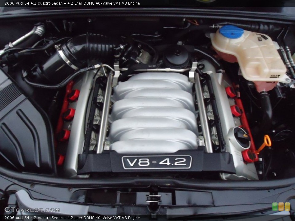 4.2 Liter DOHC 40-Valve VVT V8 Engine for the 2006 Audi S4 #58382904