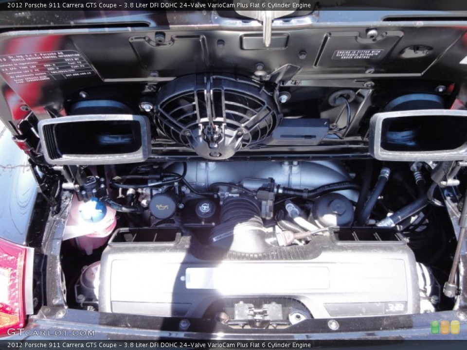 3.8 Liter DFI DOHC 24-Valve VarioCam Plus Flat 6 Cylinder Engine for the 2012 Porsche 911 #58383309