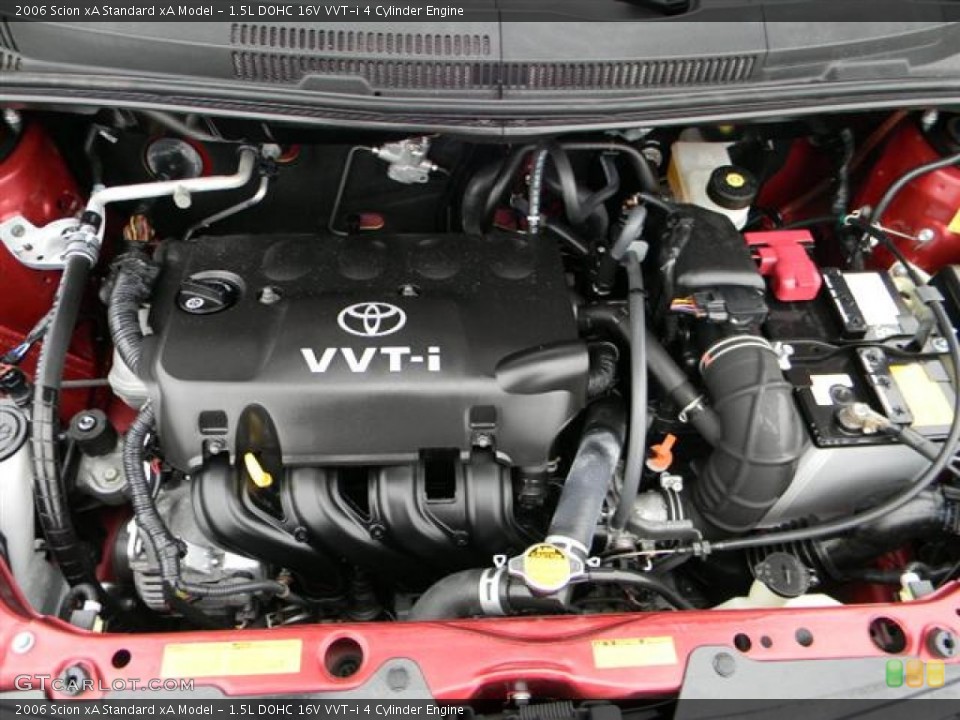 1.5L DOHC 16V VVT-i 4 Cylinder Engine for the 2006 Scion xA #58391698