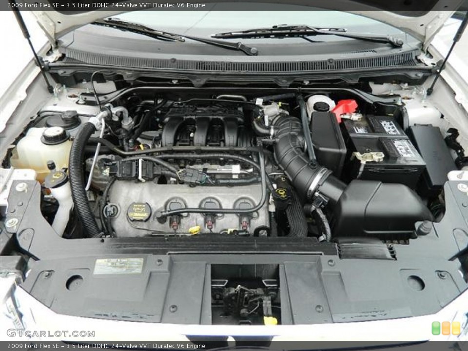 3.5 Liter DOHC 24-Valve VVT Duratec V6 Engine for the 2009 Ford Flex #58392883