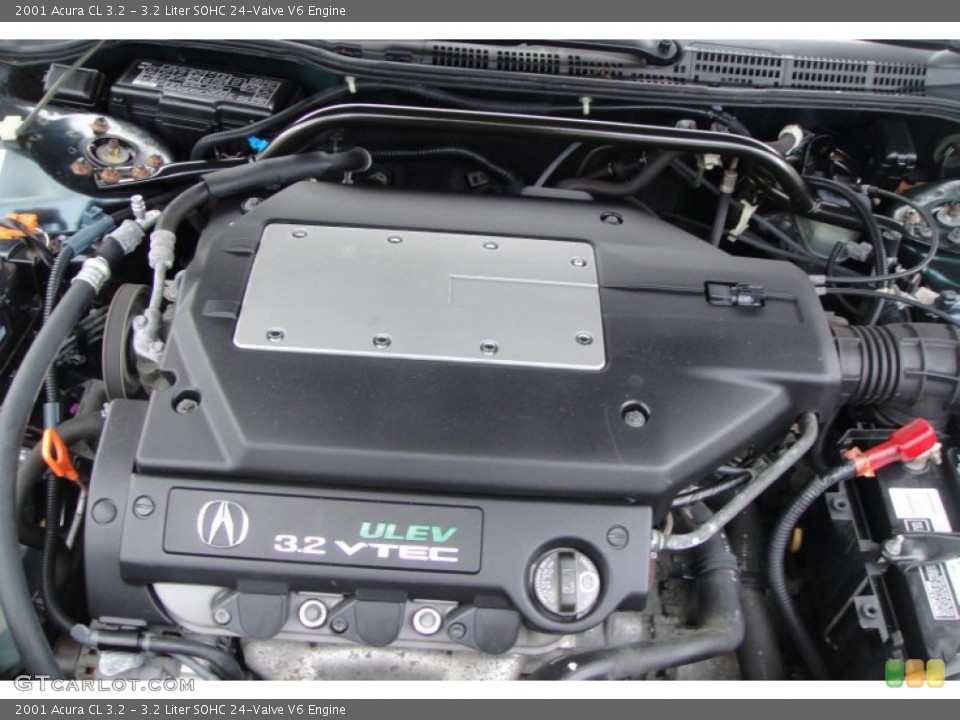 3.2 Liter SOHC 24-Valve V6 2001 Acura CL Engine