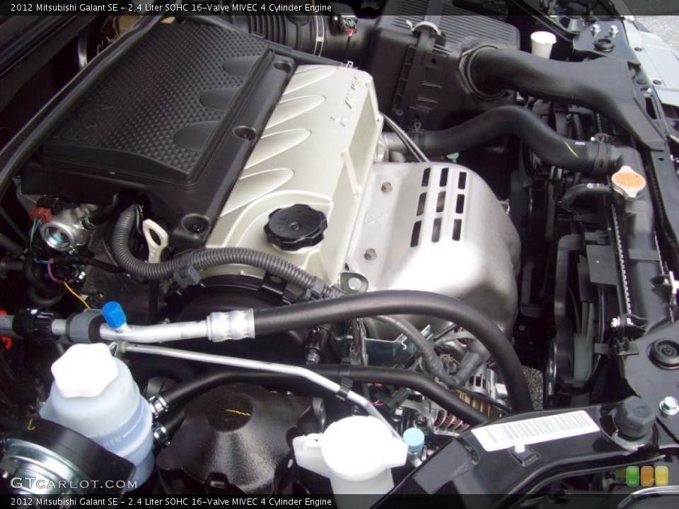 2.4 Liter SOHC 16-Valve MIVEC 4 Cylinder Engine for the 2012 Mitsubishi Galant #58409519