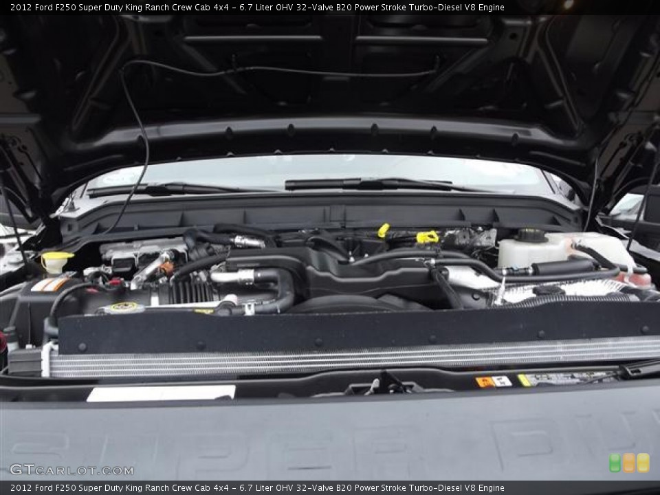 6.7 Liter OHV 32-Valve B20 Power Stroke Turbo-Diesel V8 Engine for the 2012 Ford F250 Super Duty #58413897