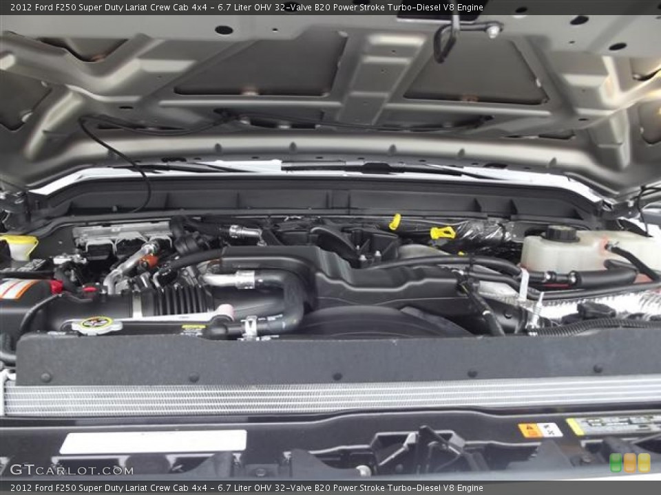 6.7 Liter OHV 32-Valve B20 Power Stroke Turbo-Diesel V8 Engine for the 2012 Ford F250 Super Duty #58414866
