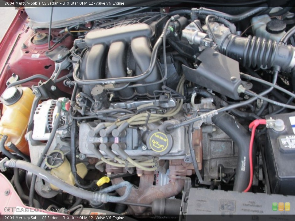 3.0 Liter OHV 12-Valve V6 Engine for the 2004 Mercury Sable #58415346
