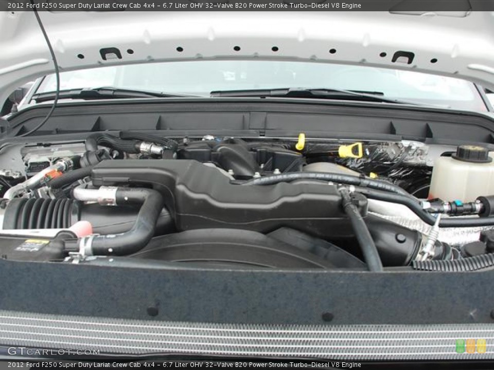 6.7 Liter OHV 32-Valve B20 Power Stroke Turbo-Diesel V8 Engine for the 2012 Ford F250 Super Duty #58415868