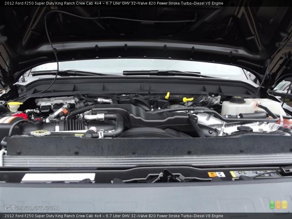 6.7 Liter OHV 32-Valve B20 Power Stroke Turbo-Diesel V8 Engine for the 2012 Ford F250 Super Duty #58416834
