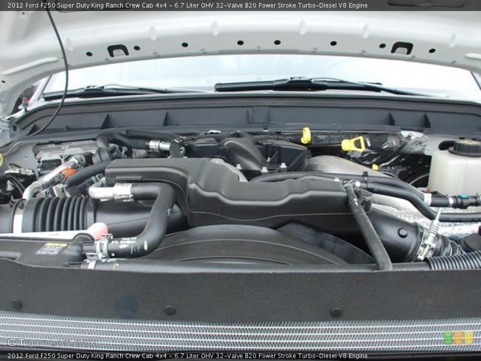 6.7 Liter OHV 32-Valve B20 Power Stroke Turbo-Diesel V8 Engine for the 2012 Ford F250 Super Duty #58417782