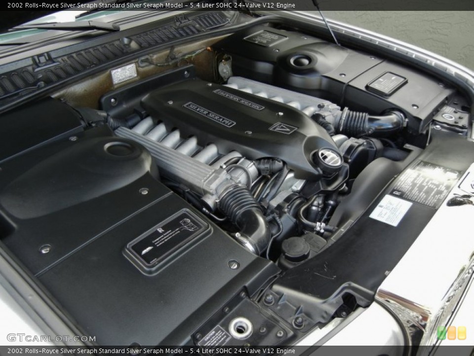 5.4 Liter SOHC 24-Valve V12 Engine for the 2002 Rolls-Royce Silver Seraph #58418097