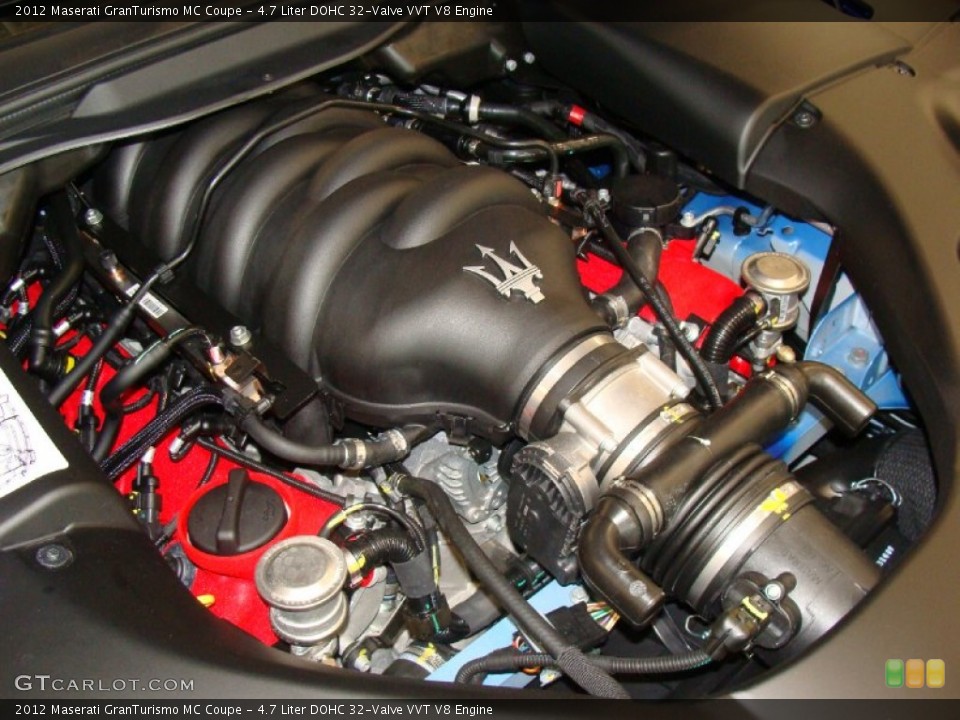 4.7 Liter DOHC 32-Valve VVT V8 Engine for the 2012 Maserati GranTurismo #58418670