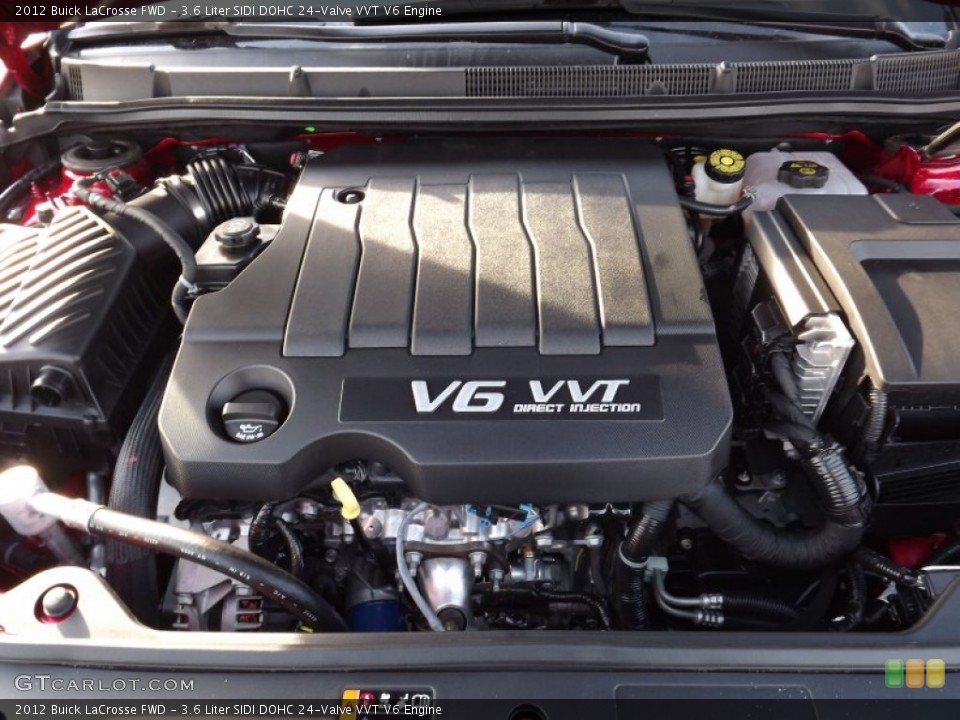 3.6 Liter SIDI DOHC 24-Valve VVT V6 Engine for the 2012 Buick LaCrosse #58420047