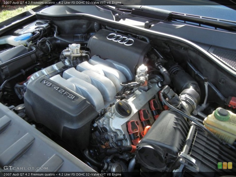 4.2 Liter FSI DOHC 32-Valve VVT V8 Engine for the 2007 Audi Q7 #58421013