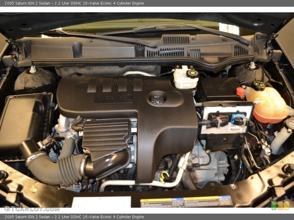 2.2 Liter DOHC 16-Valve Ecotec 4 Cylinder Engine for the 2005 Saturn ION #58422093