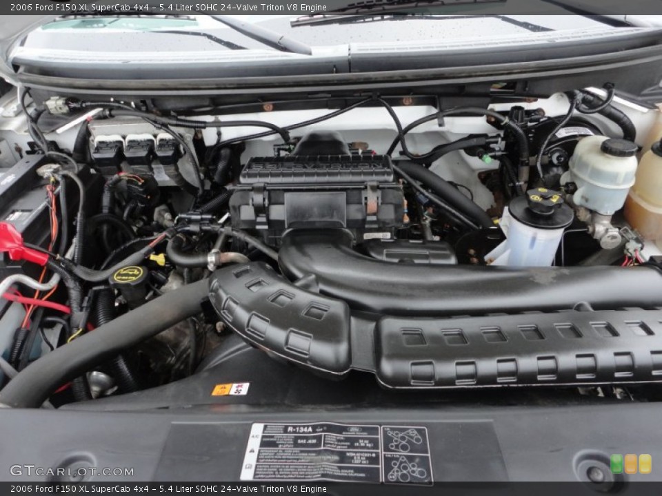 5.4 Liter SOHC 24-Valve Triton V8 Engine for the 2006 Ford F150 #58431089