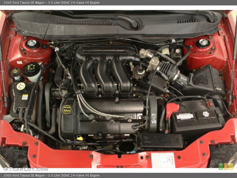 3.0 Liter DOHC 24-Valve V6 Engine for the 2003 Ford Taurus #58436520