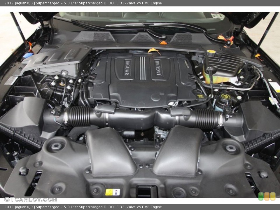 5.0 Liter Supercharged DI DOHC 32-Valve VVT V8 Engine for the 2012 Jaguar XJ #58438845