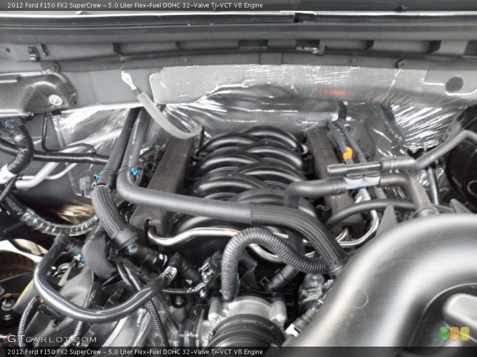 5.0 Liter Flex-Fuel DOHC 32-Valve Ti-VCT V8 Engine for the 2012 Ford F150 #58442703
