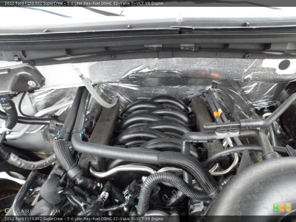 5.0 Liter Flex-Fuel DOHC 32-Valve Ti-VCT V8 Engine for the 2012 Ford F150 #58442820