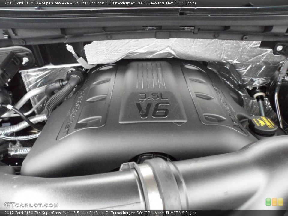3.5 Liter EcoBoost DI Turbocharged DOHC 24-Valve Ti-VCT V6 Engine for the 2012 Ford F150 #58443051