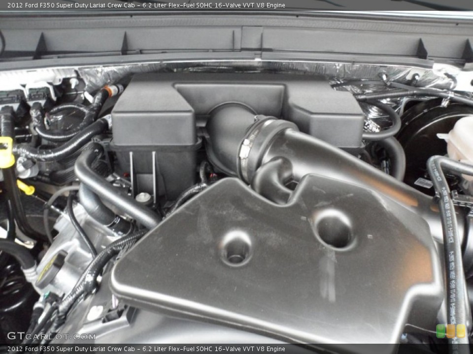 6.2 Liter Flex-Fuel SOHC 16-Valve VVT V8 2012 Ford F350 Super Duty Engine