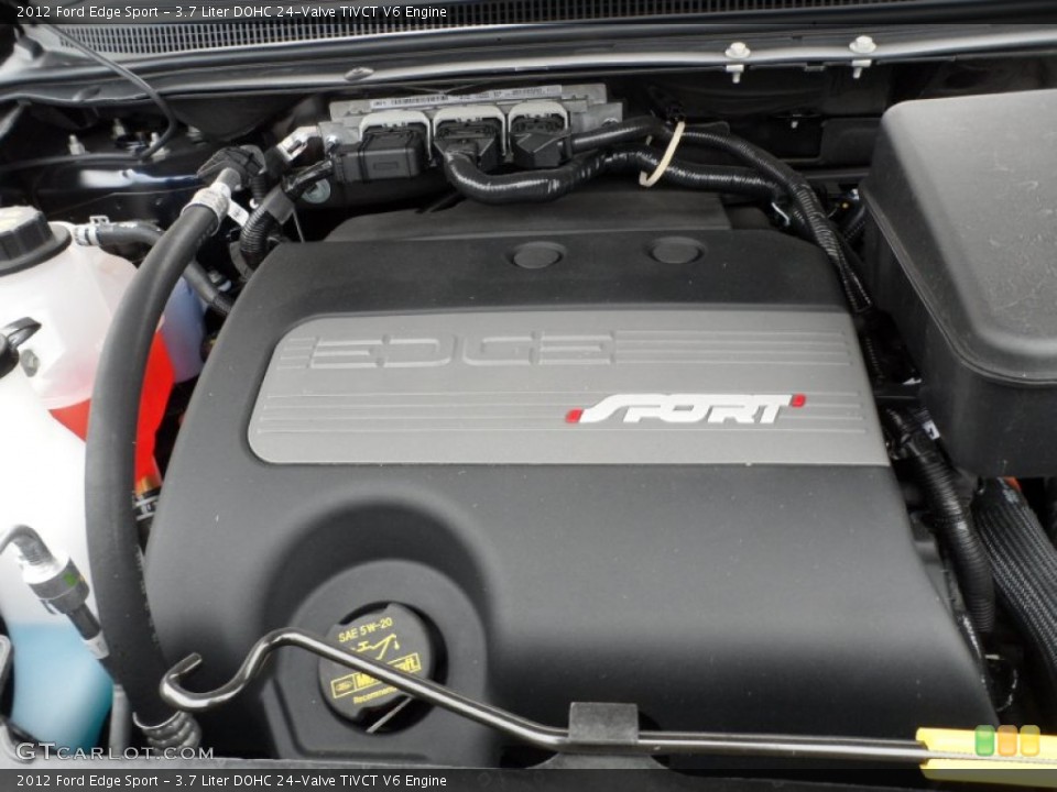 3.7 Liter DOHC 24-Valve TiVCT V6 Engine for the 2012 Ford Edge #58443879