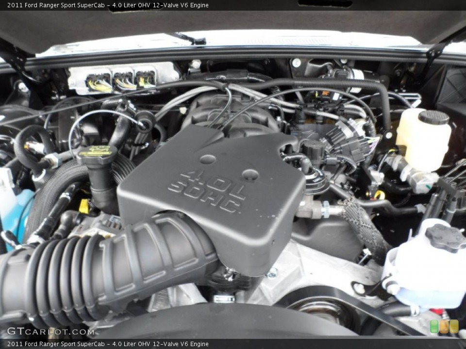 4.0 Liter OHV 12-Valve V6 Engine for the 2011 Ford Ranger #58444206