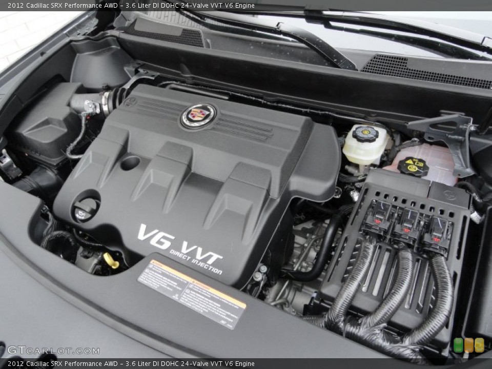 3.6 Liter DI DOHC 24-Valve VVT V6 Engine for the 2012 Cadillac SRX #58450687