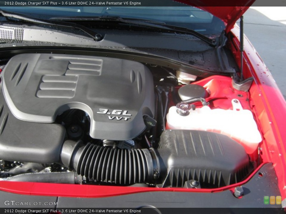 3.6 Liter DOHC 24-Valve Pentastar V6 Engine for the 2012 Dodge Charger #58467300