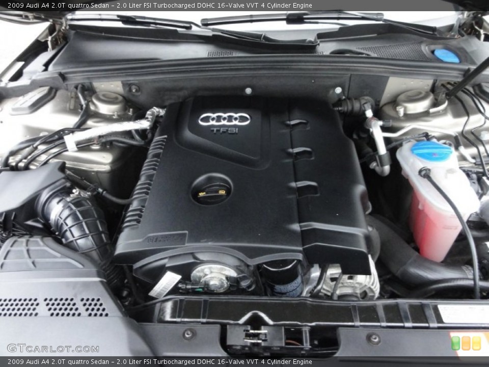 2.0 Liter FSI Turbocharged DOHC 16-Valve VVT 4 Cylinder Engine for the 2009 Audi A4 #58473438