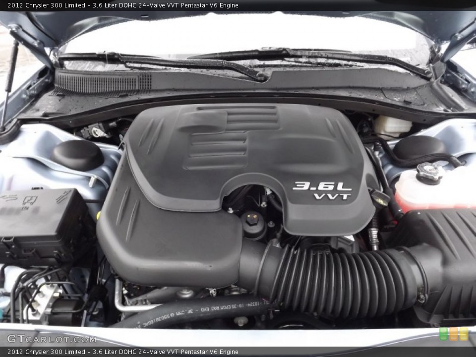 3.6 Liter DOHC 24-Valve VVT Pentastar V6 Engine for the 2012 Chrysler 300 #58475541