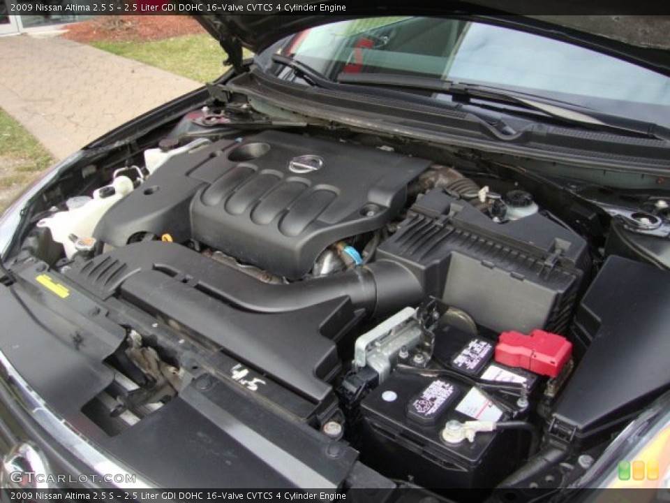 2.5 Liter GDI DOHC 16-Valve CVTCS 4 Cylinder Engine for the 2009 Nissan Altima #58482177