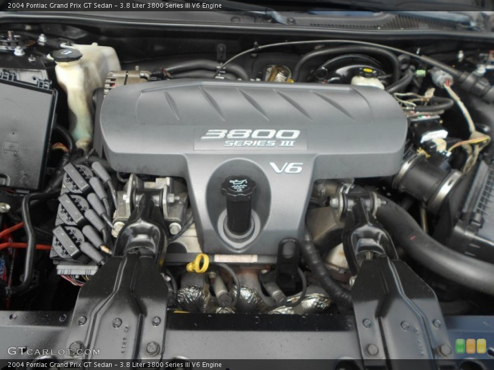3.8 Liter 3800 Series III V6 Engine for the 2004 Pontiac Grand Prix #58484520